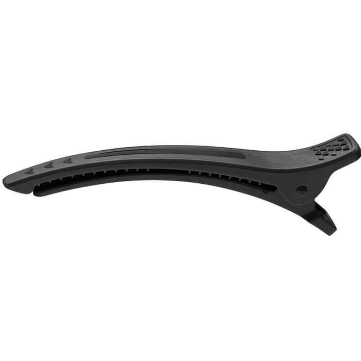 Pinzas Antideslizantes para Cabello (6 Uds) Gris | Sección y Sujeción Profesional