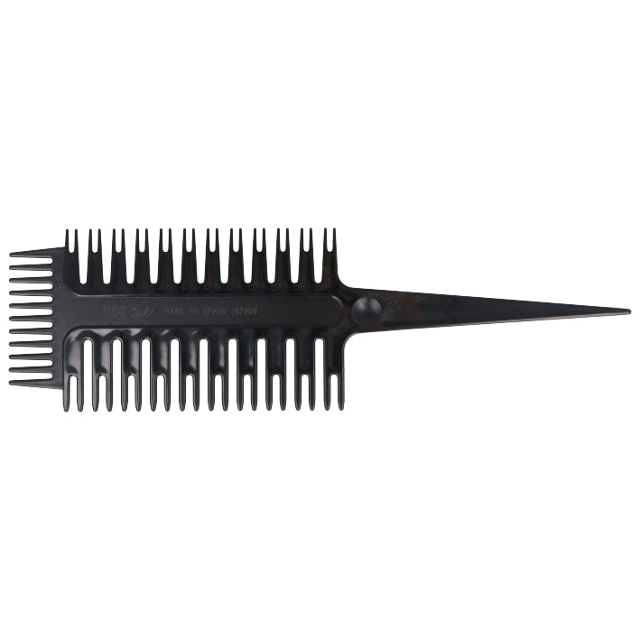 Peine para Mechas Negro | Separación Precisa y Aplicación Profesional
