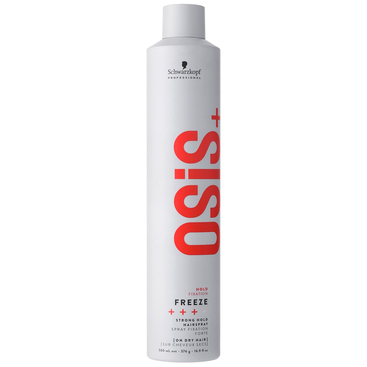 Laca Schwarzkopf OSiS+ Freeze de fijación fuerte para mantener el peinado durante todo el día
