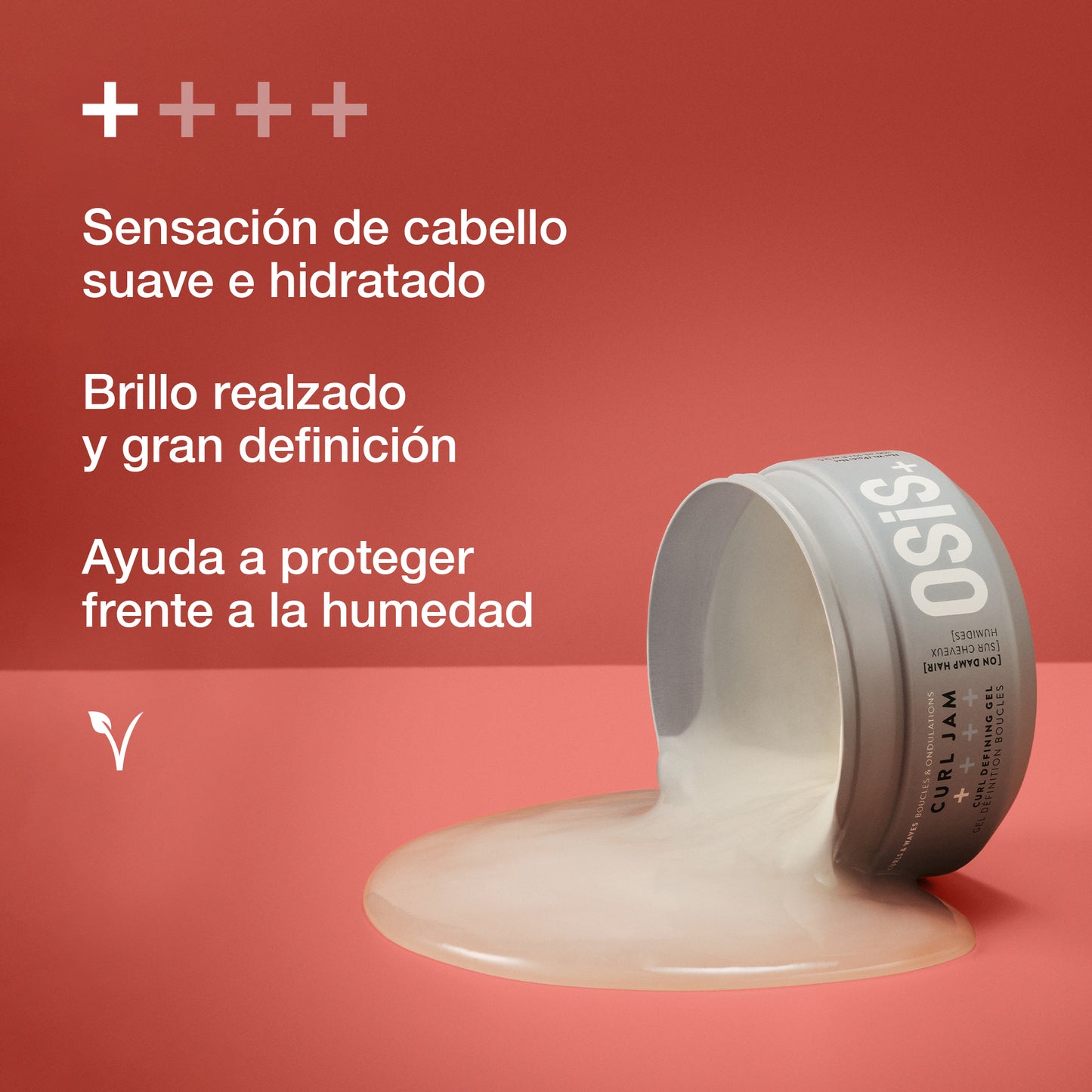 Crema definidora Schwarzkopf OSiS+ Curl Jam 300 ml para rizos definidos, elásticos y con brillo