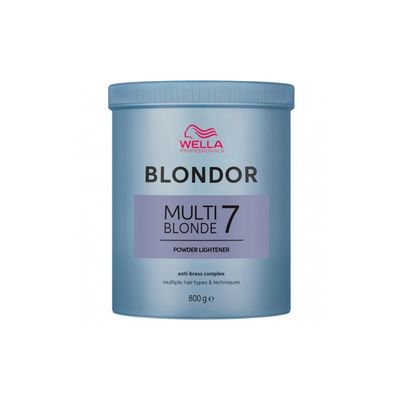 Wella Blondor Multi Blonde Powder 800g polvo decolorante profesional para mechas y balayage