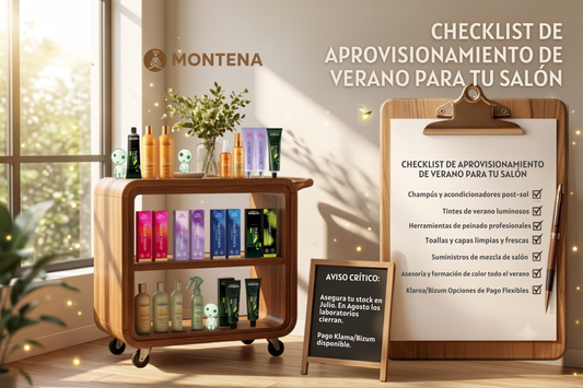 Checklist de aprovisionamiento de verano para tu salón