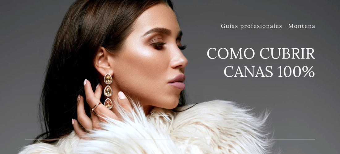 Cómo cubrir canas al 100% con tinte profesional