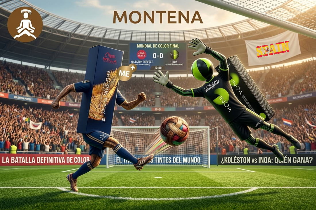 INOA vs Koleston: coloración con o sin amoníaco