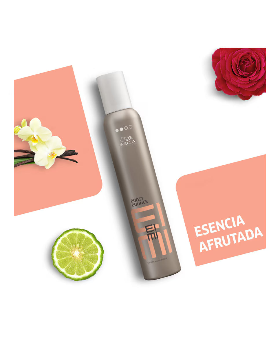 Wella EIMI Nutricurls Boost Bounce – Espuma Definidora para Cabellos Rizados u Ondulados - 300 ml – producto profesional de peluquería