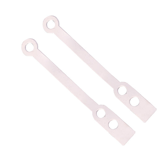 Bolsa de 50 Gomas Planas Cortas | Sujeción Profesional Sin Marcas