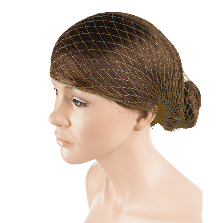 Red para Secador Triangular Elástica Marrón | Control del Cabello durante el Secado