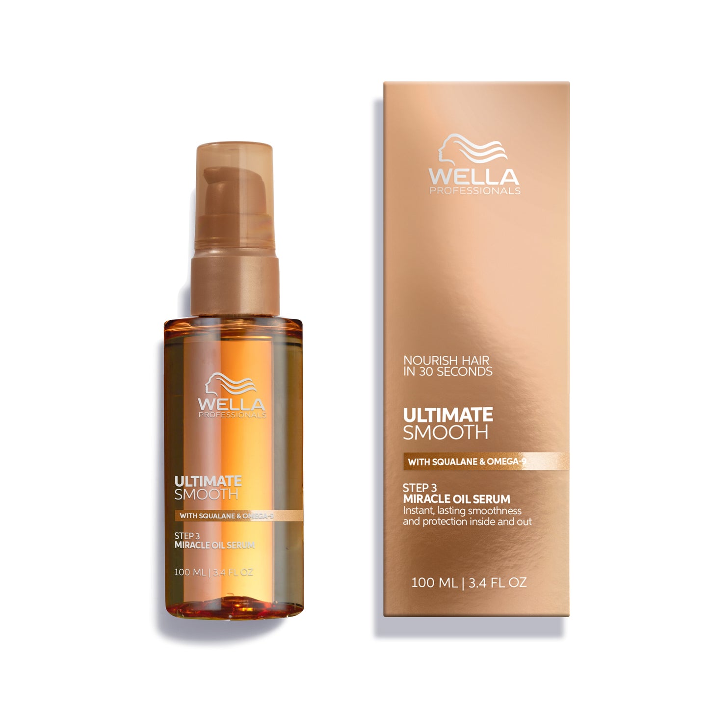 Wella Professionals Ultimate Smooth - Sérum Miracle Oil – producto profesional de peluquería