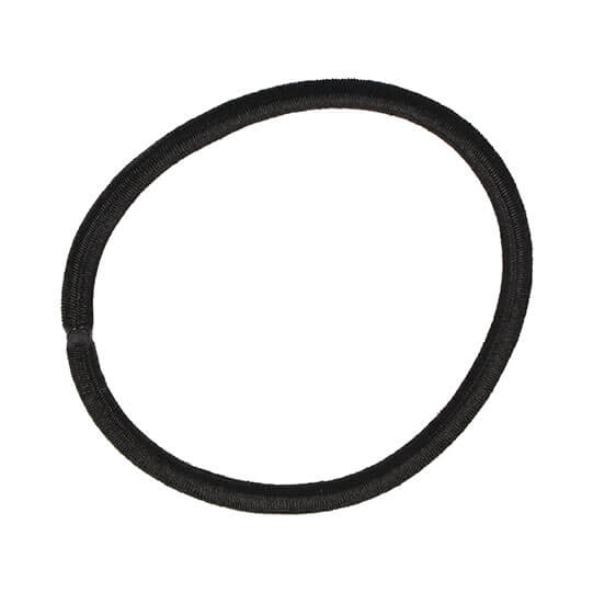 Gomas Negras para Sujeción de Cabello (10 Uds) | Fijación Profesional