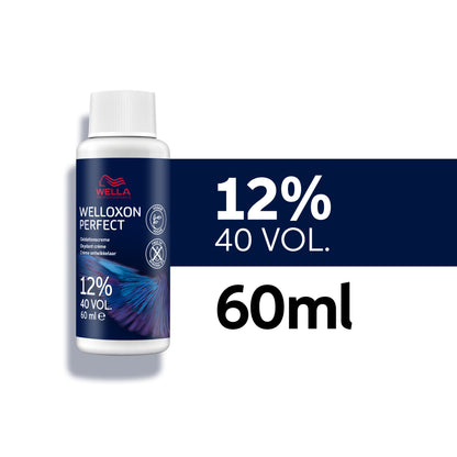 Wella Welloxon Perfect | Oxidante Profesional para Tintes Wella Koleston, Illumina y Color Touch – tono WELLOXON PERF 40V 12% 60ML