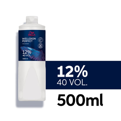 Wella Welloxon Perfect | Oxidante Profesional para Tintes Wella Koleston, Illumina y Color Touch – tono WELLOXON PERF 40V 12% 1000ML