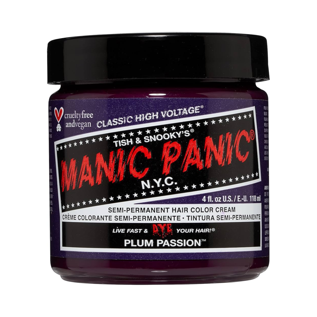 Manic Panic Classic High Voltage Tinte Semipermanente Fantasía Profesional 118ml