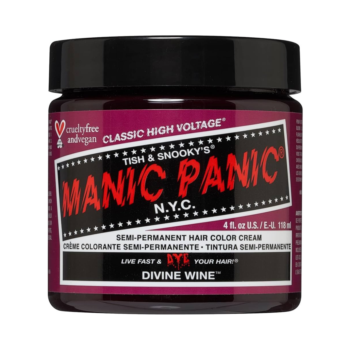 Manic Panic Classic High Voltage Tinte Semipermanente Fantasía Profesional 118ml