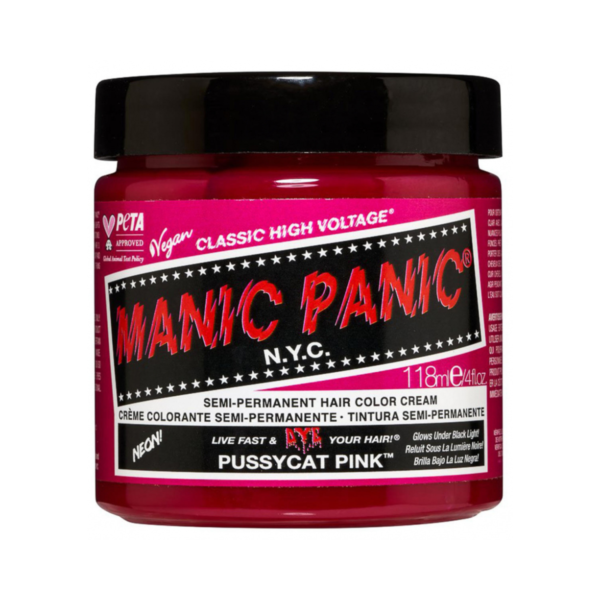 Manic Panic Classic High Voltage Tinte Semipermanente Fantasía Profesional 118ml