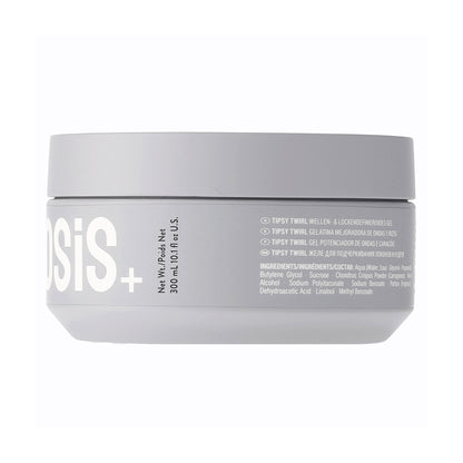 Gel en crema Schwarzkopf OSiS+ Tipsy Twirl 300 ml para ondas y rizos naturales con fijación flexible