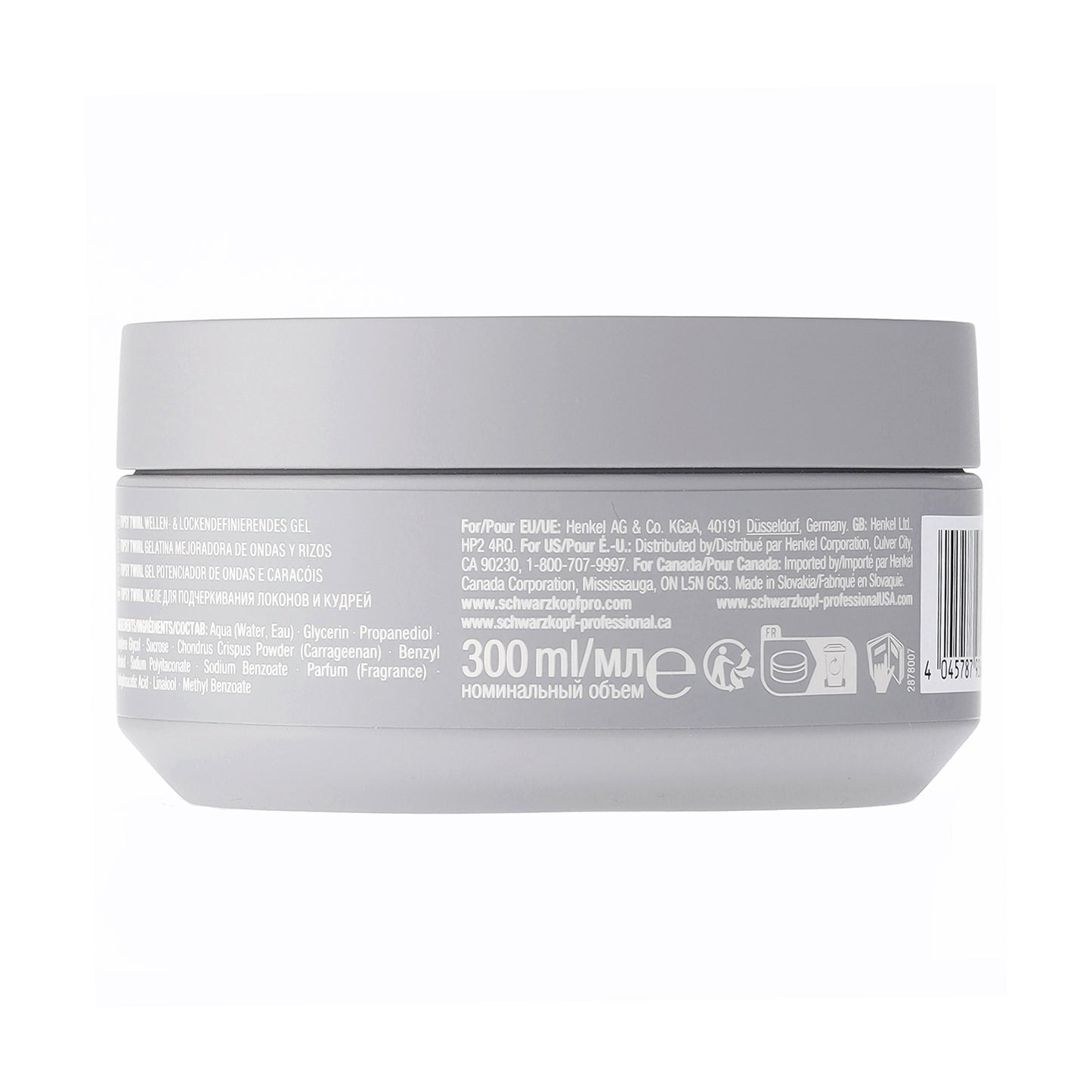 Gel en crema Schwarzkopf OSiS+ Tipsy Twirl 300 ml para ondas y rizos naturales con fijación flexible