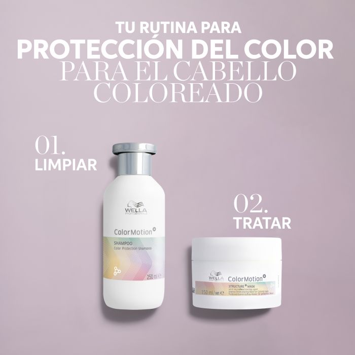 Champú profesional Wella ColorMotion para cabello teñido