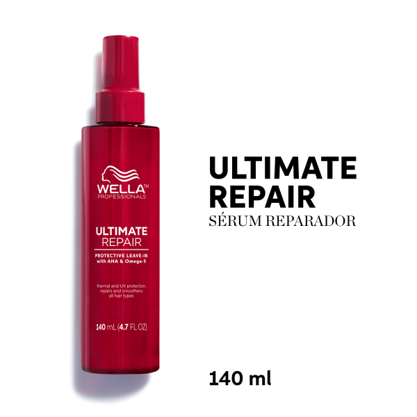 Wella Professionals Ultimate Repair Leave-In Spray 95 ml | Reparación Profunda, Protección Térmica y Suavidad Instantánea – producto profesional de peluquería