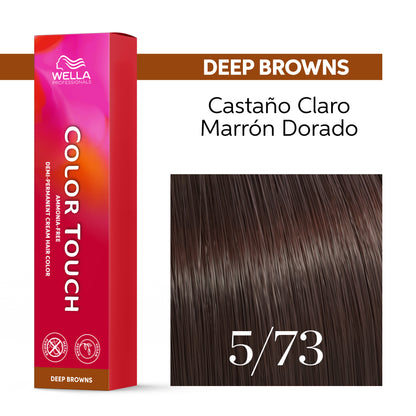 Wella Color Touch 60 ml | Tinte Semipermanente Profesional con Brillo Multidimensional
