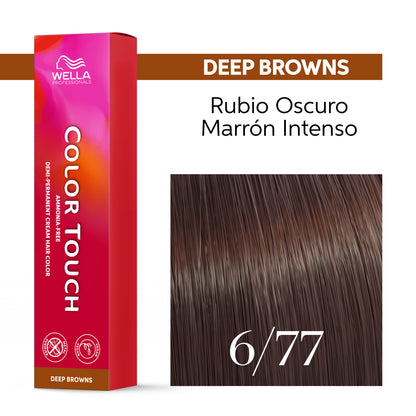 Wella Color Touch 60 ml | Tinte Semipermanente Profesional con Brillo Multidimensional