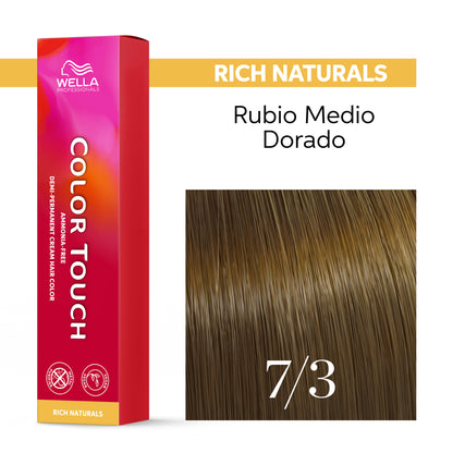 Wella Color Touch 60 ml | Tinte Semipermanente Profesional con Brillo Multidimensional