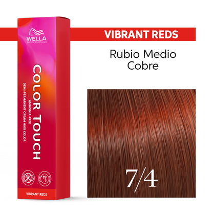 Wella Color Touch 60 ml | Tinte Semipermanente Profesional con Brillo Multidimensional