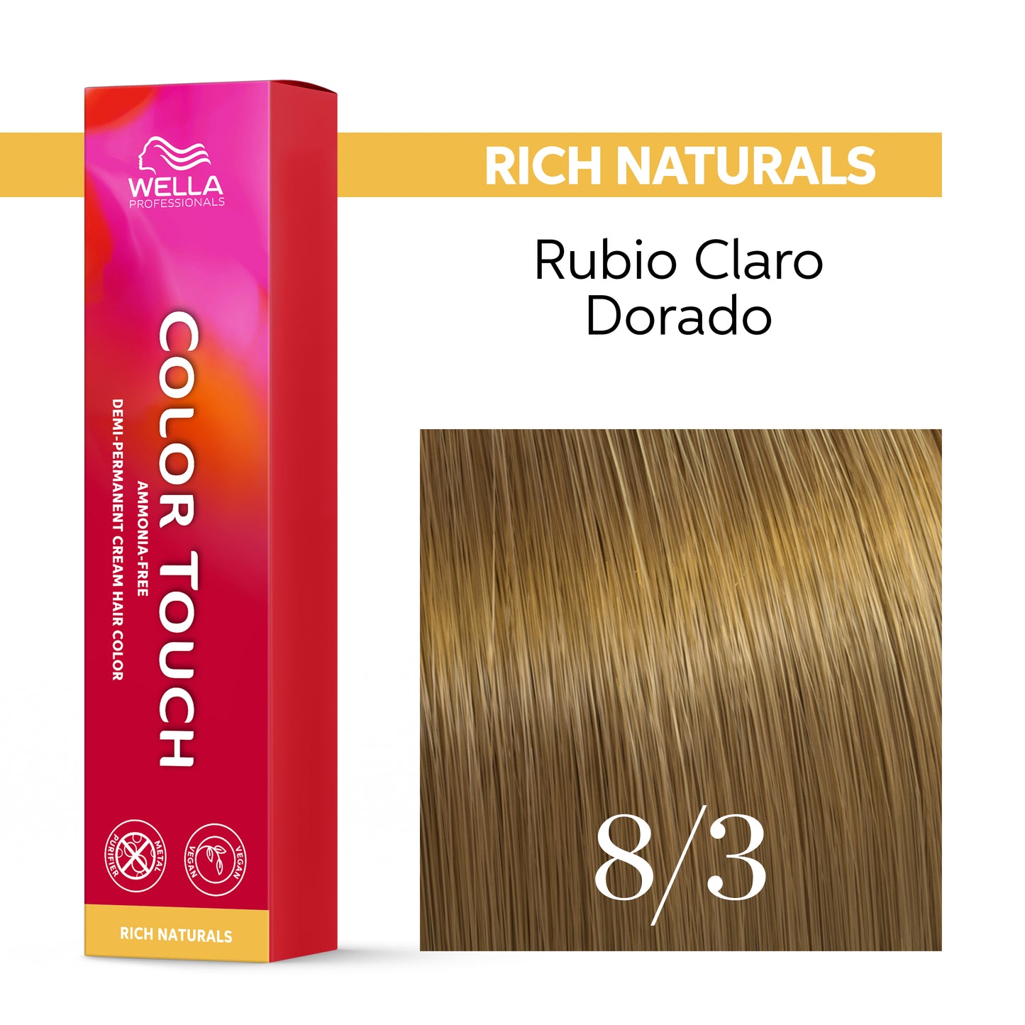 Wella Color Touch 60 ml | Tinte Semipermanente Profesional con Brillo Multidimensional