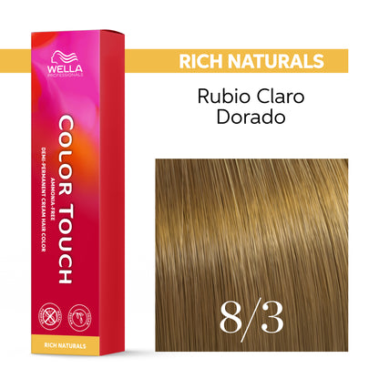 Wella Color Touch 60 ml | Tinte Semipermanente Profesional con Brillo Multidimensional