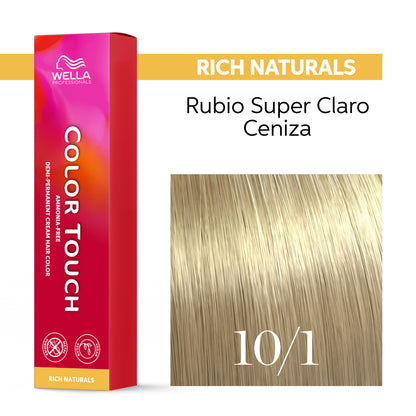 Wella Color Touch 60 ml | Tinte Semipermanente Profesional con Brillo Multidimensional