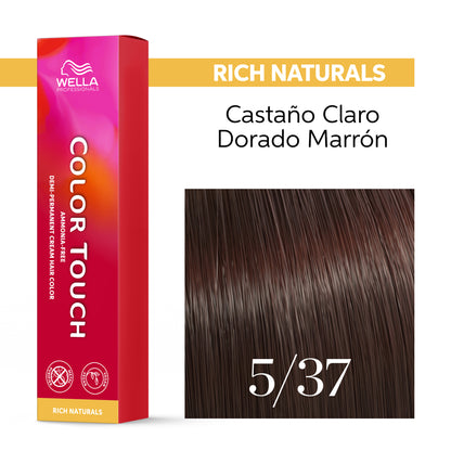 Wella Color Touch 60 ml | Tinte Semipermanente Profesional con Brillo Multidimensional