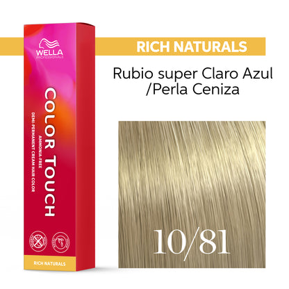 Wella Color Touch 60 ml | Tinte Semipermanente Profesional con Brillo Multidimensional