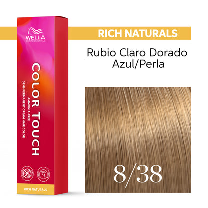 Wella Color Touch 60 ml | Tinte Semipermanente Profesional con Brillo Multidimensional