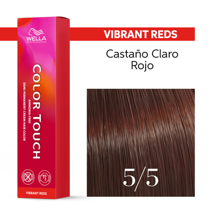 Wella Color Touch 60 ml | Tinte Semipermanente Profesional con Brillo Multidimensional