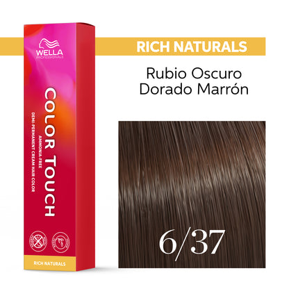 Wella Color Touch 60 ml | Tinte Semipermanente Profesional con Brillo Multidimensional