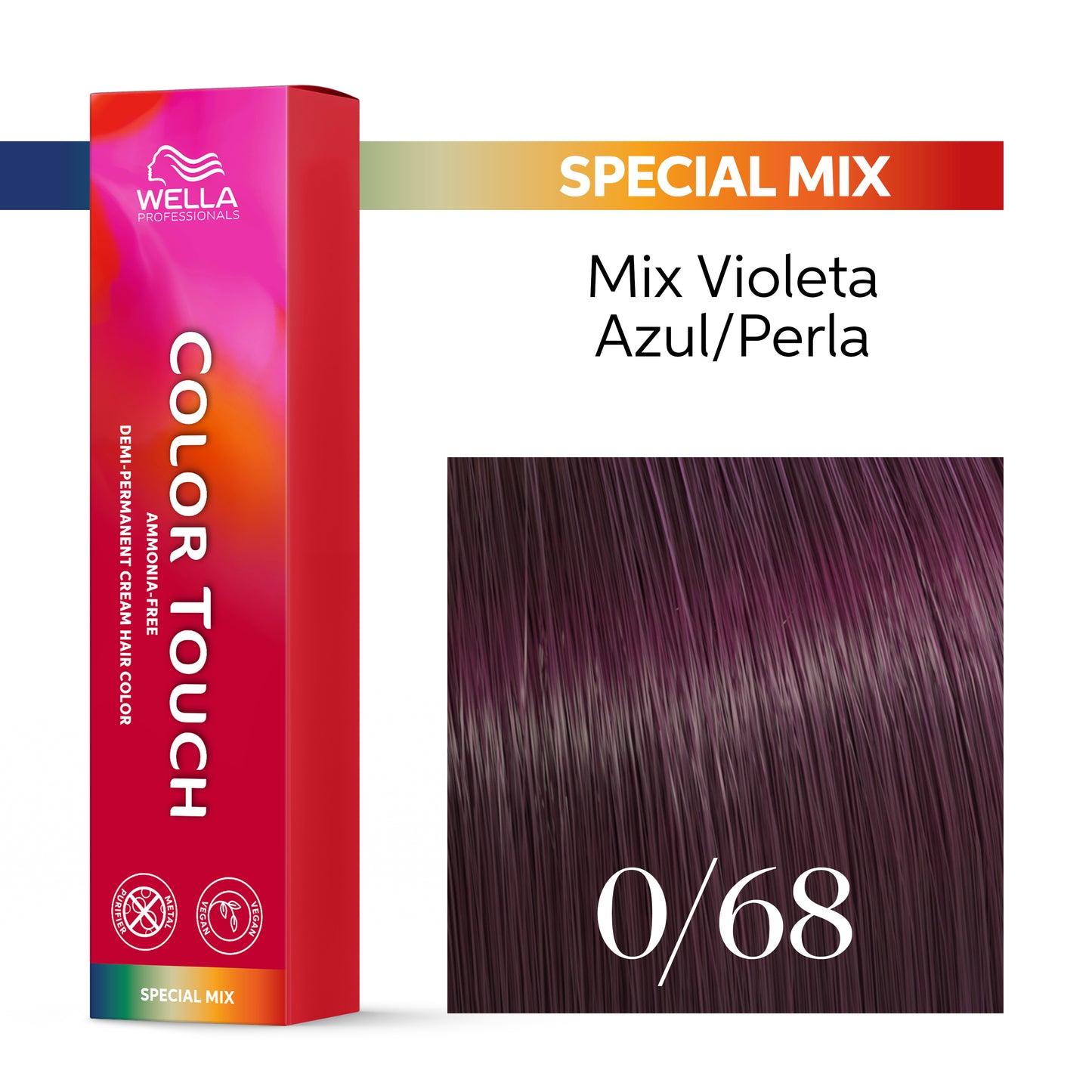 Wella Color Touch 60 ml | Tinte Semipermanente Profesional con Brillo Multidimensional