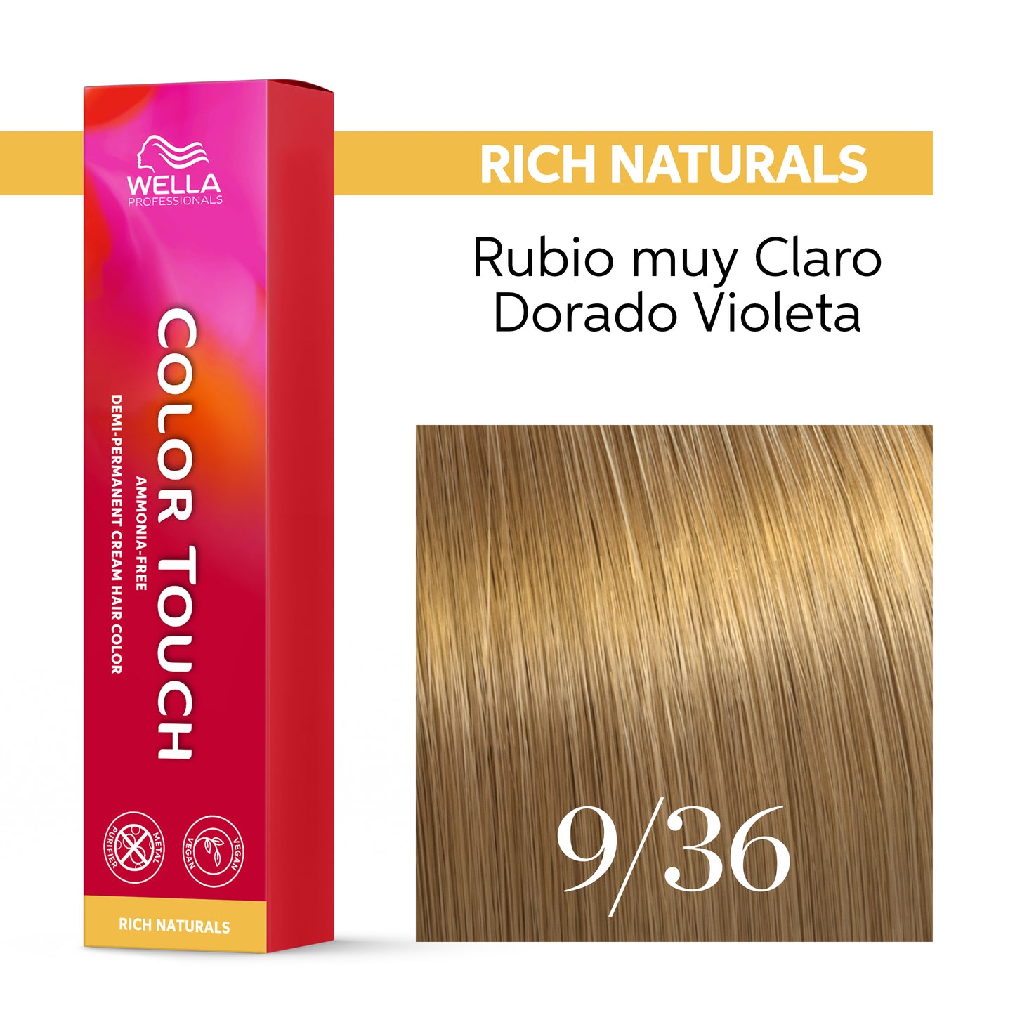 Wella Color Touch 60 ml | Tinte Semipermanente Profesional con Brillo Multidimensional