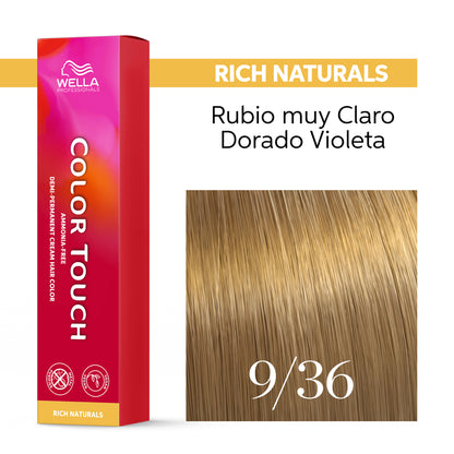 Wella Color Touch 60 ml | Tinte Semipermanente Profesional con Brillo Multidimensional