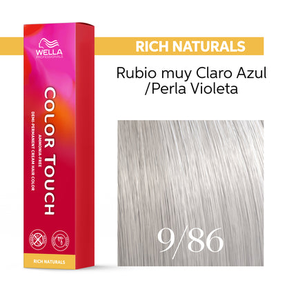 Wella Color Touch 60 ml | Tinte Semipermanente Profesional con Brillo Multidimensional