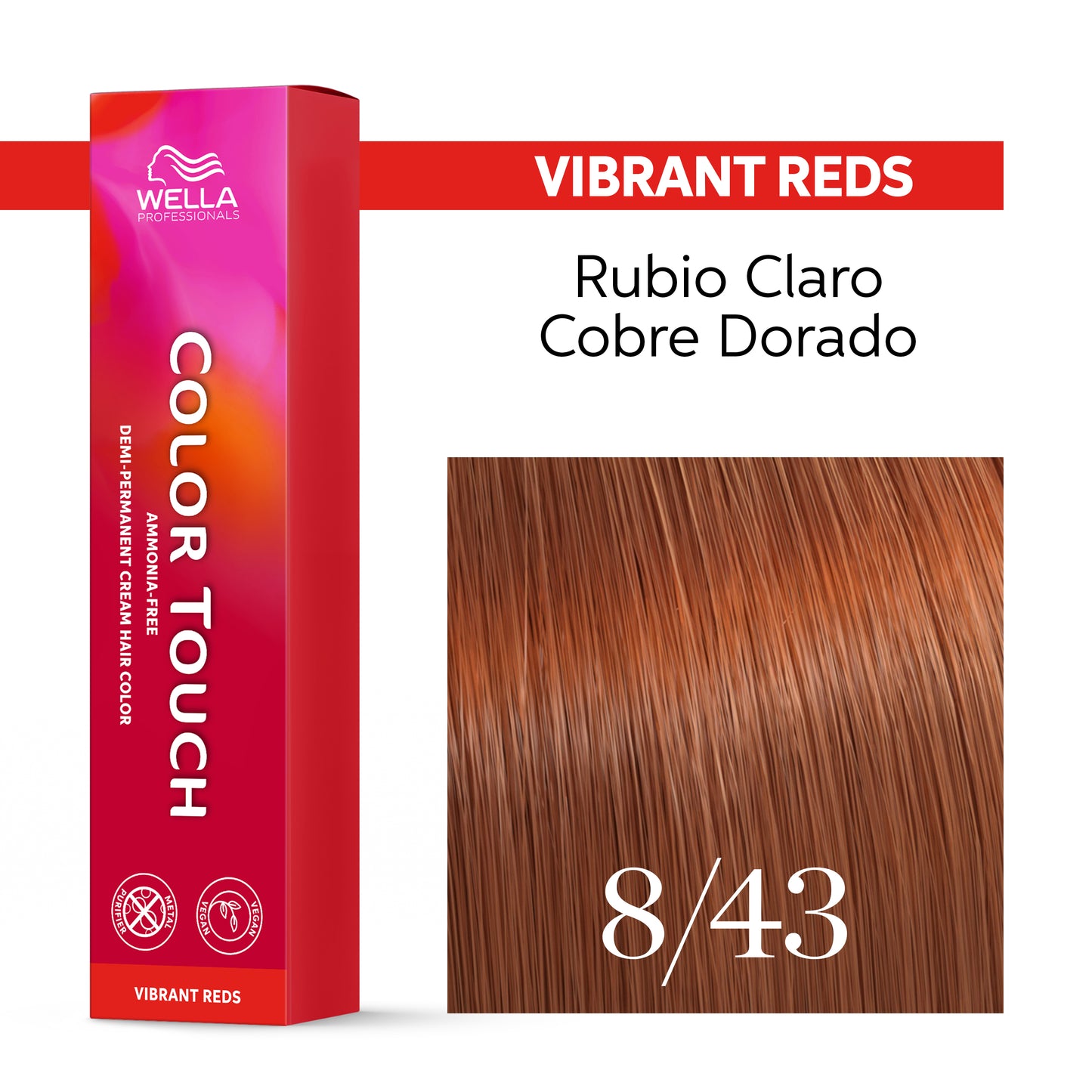 Wella Color Touch 60 ml | Tinte Semipermanente Profesional con Brillo Multidimensional
