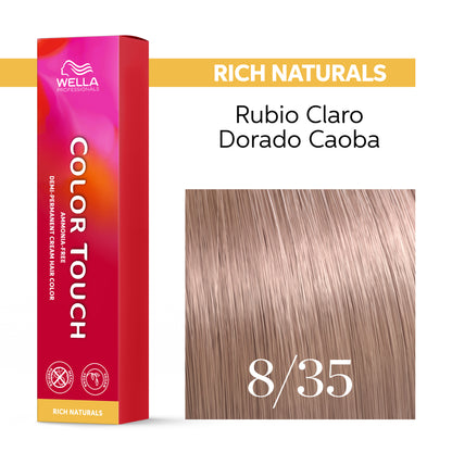 Wella Color Touch 60 ml | Tinte Semipermanente Profesional con Brillo Multidimensional