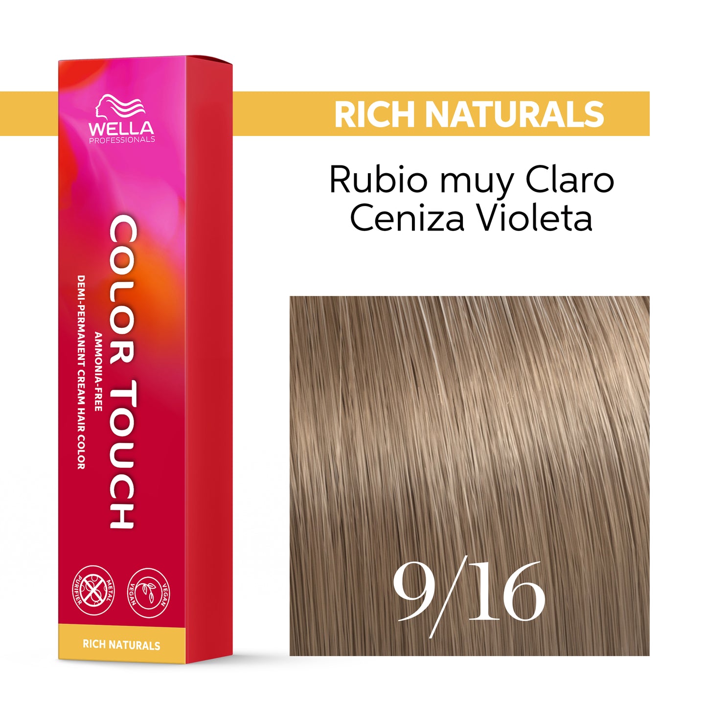 Wella Color Touch 60 ml | Tinte Semipermanente Profesional con Brillo Multidimensional