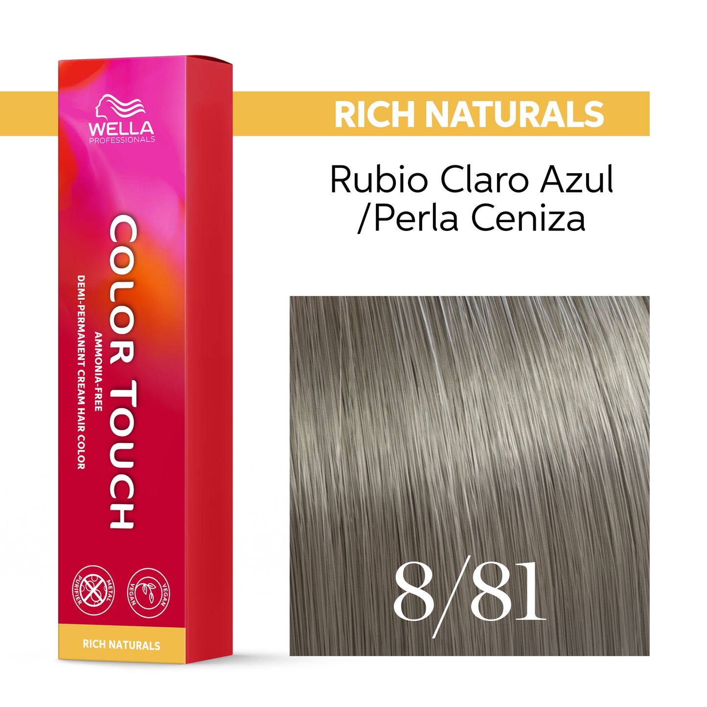 Wella Color Touch 60 ml | Tinte Semipermanente Profesional con Brillo Multidimensional