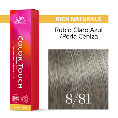 Wella Color Touch 60 ml | Tinte Semipermanente Profesional con Brillo Multidimensional