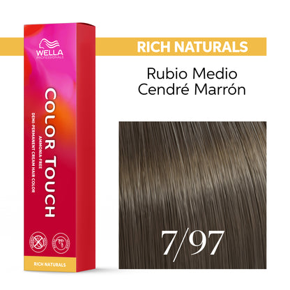 Wella Color Touch 60 ml | Tinte Semipermanente Profesional con Brillo Multidimensional