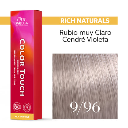 Wella Color Touch 60 ml | Tinte Semipermanente Profesional con Brillo Multidimensional
