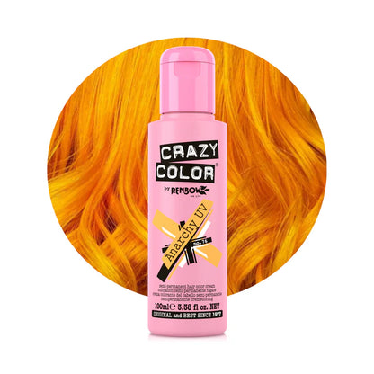 Crazy Color Tinte Semi-Permanente 100ml | Color Fantasía Profesional para Cabello Decolorado