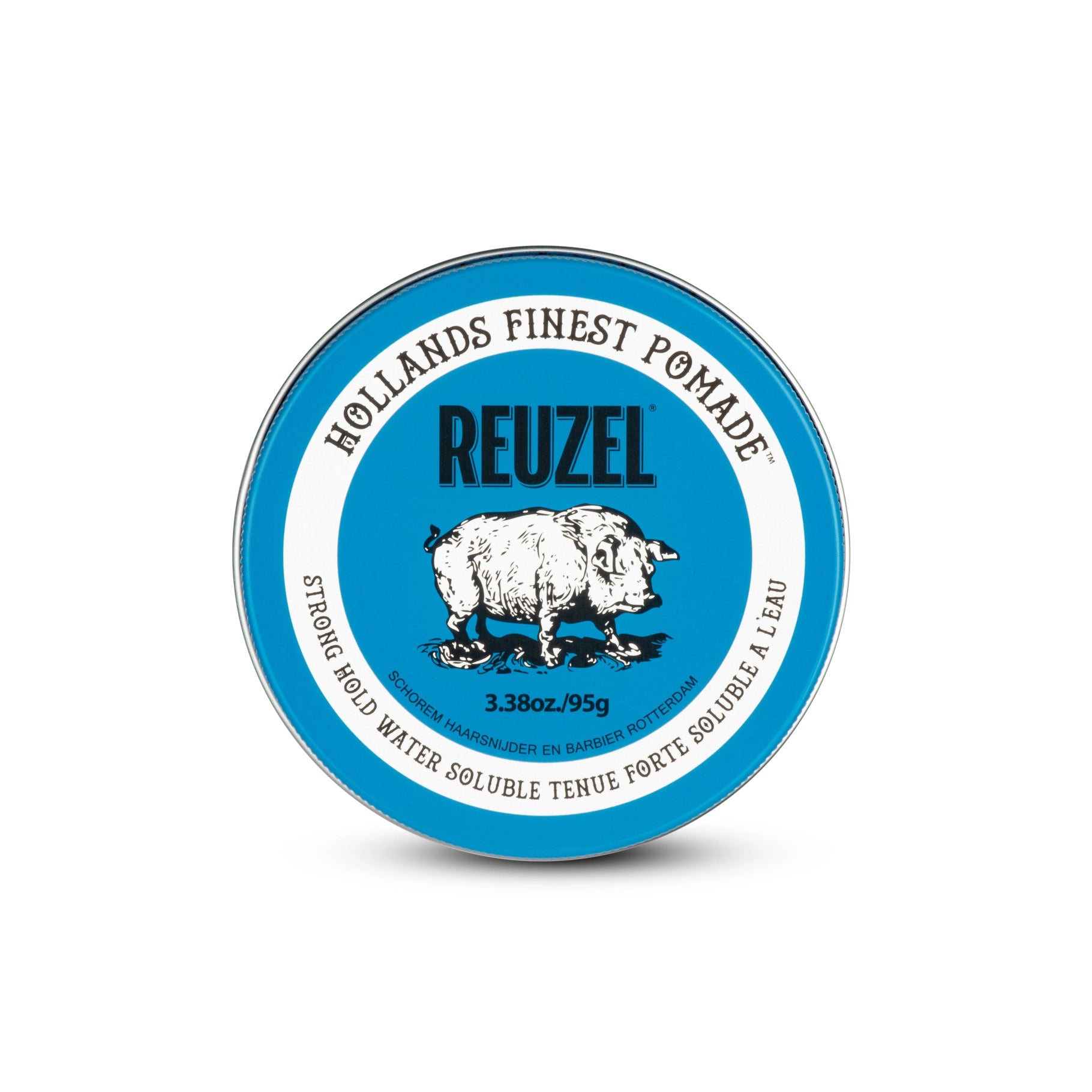 Reuzel Blue Strong Hold Water Soluble 95 g | Pomada Fijación Fuerte Soluble en Agua para Peinados Duraderos – producto profesional de peluquería