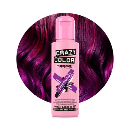 Crazy Color Tinte Semi-Permanente 100ml | Color Fantasía Profesional para Cabello Decolorado