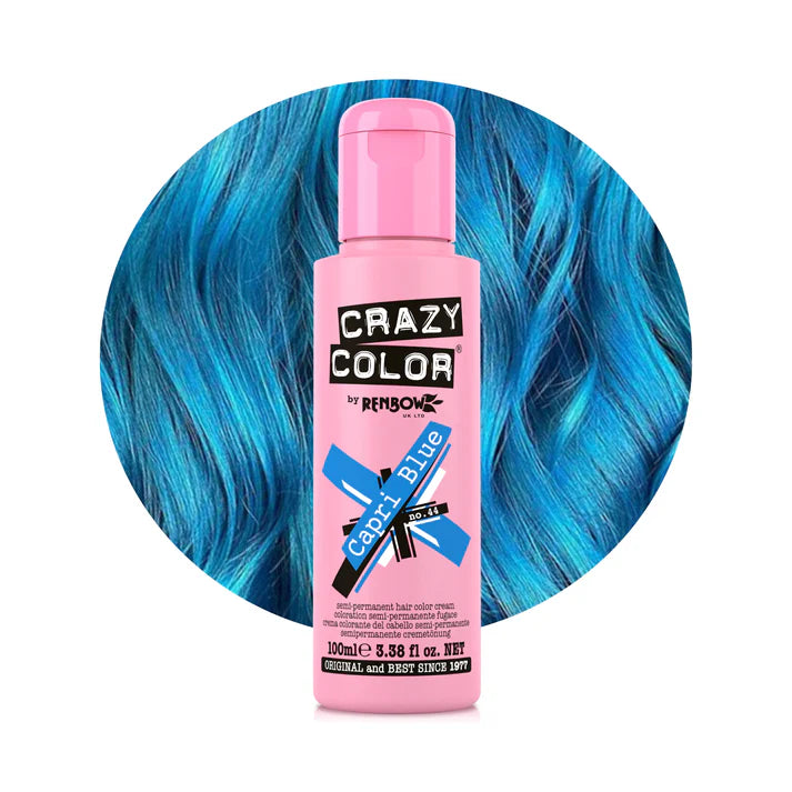 Crazy Color Tinte Semi-Permanente 100ml | Color Fantasía Profesional para Cabello Decolorado