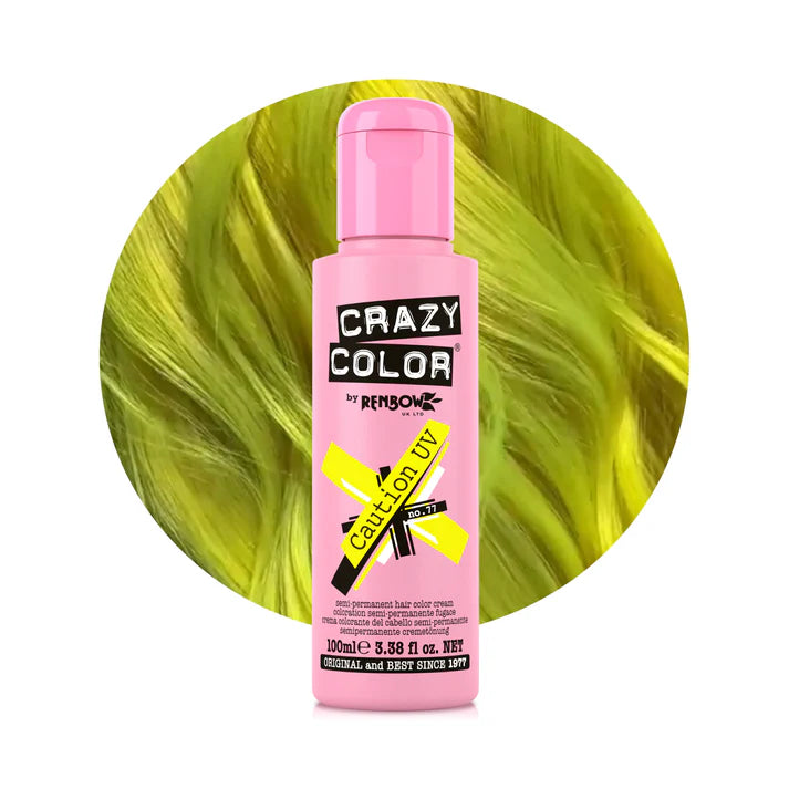 Crazy Color Tinte Semi-Permanente 100ml | Color Fantasía Profesional para Cabello Decolorado